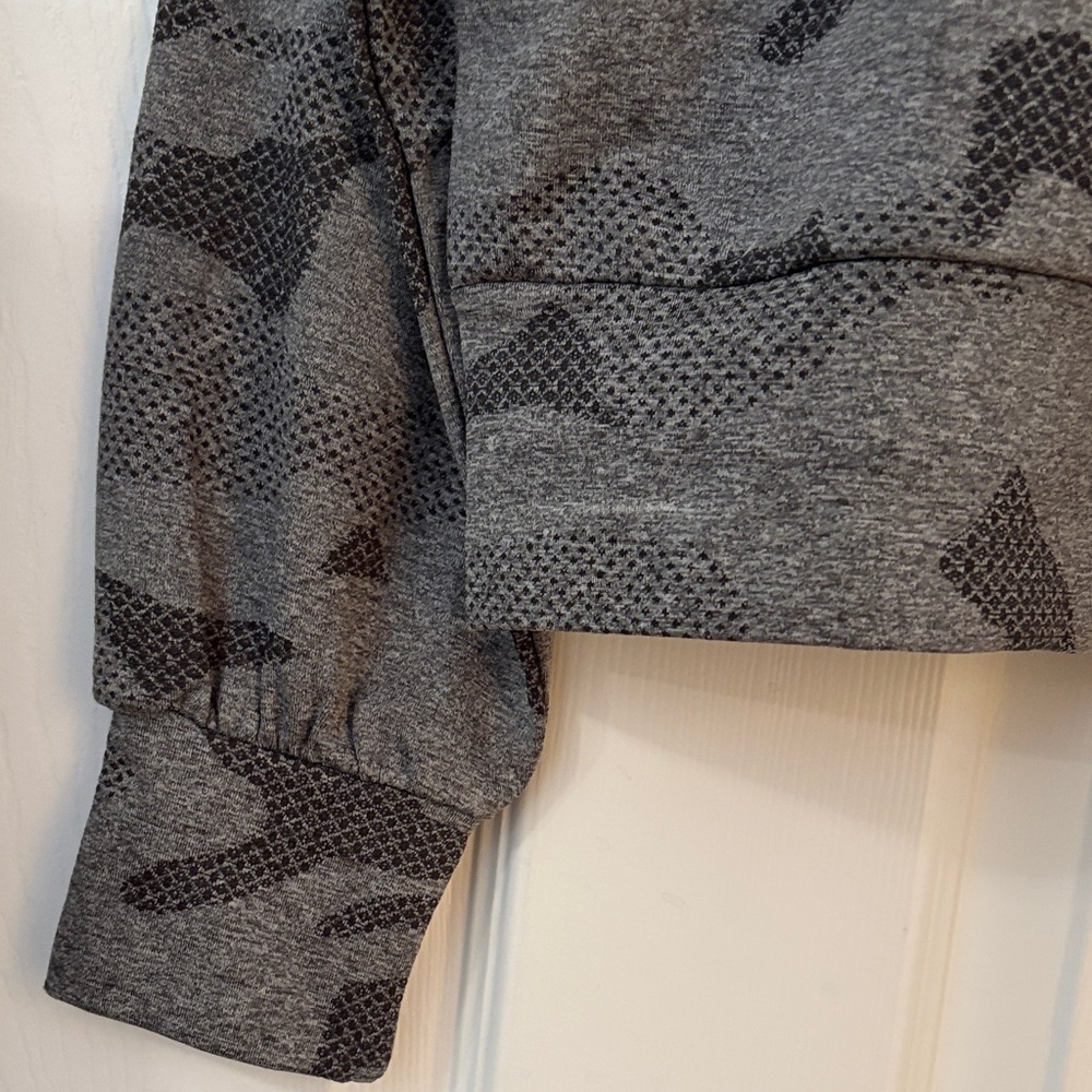 Mondetta Charcoal Camo High-Collar Jacket - Picture 4 of 11